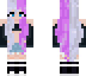 purple and white