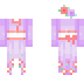 purple/red yukata