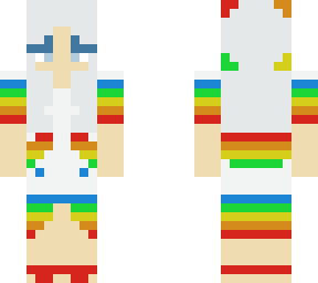 rainbow girl
