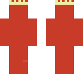 red oc with a crown try 2