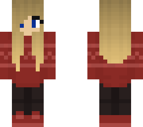 red sweater