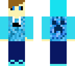 skin ragazzo gamer azzurro