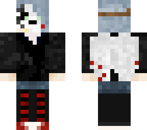 skull mask biker