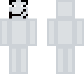 smirking gray blob
