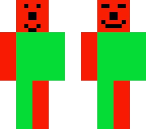 the colourful man