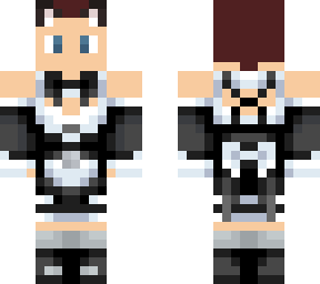 troy in cat-maid outfit