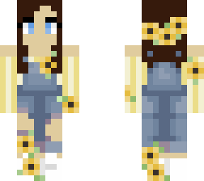 ~ sunflower ~ w/ brown hair