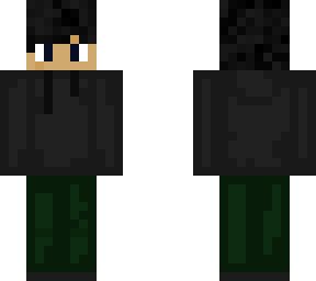 black hoodie