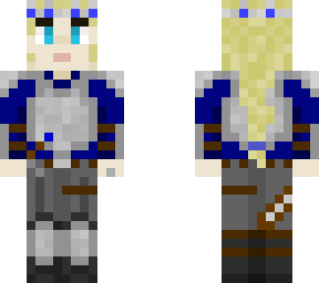 blue queen warrior