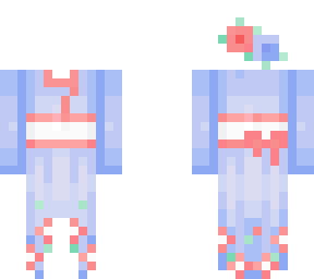 blue/red yukata