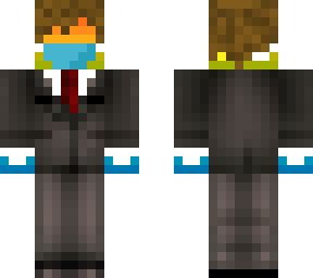 buisness man with hair and airpods