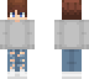 casual boy skin