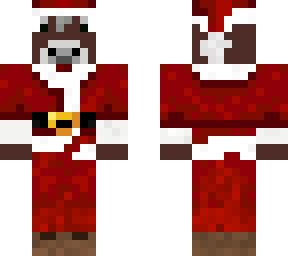 christmas cow santa