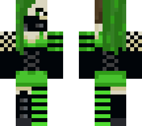 cyber goth with demonia