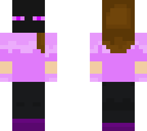 enderman mask girl