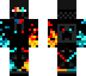 fire and water man