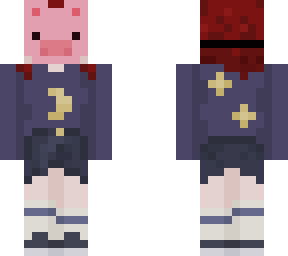 fixed red head pig face 3