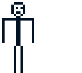 fixed stick man