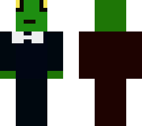 frog in a suit