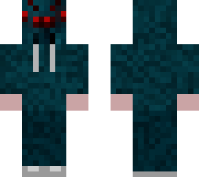 guy in cave spider jacket (mask on/hoodie up)
