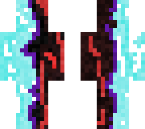 hell vs heaven (the first skin that i created)