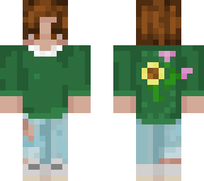 indie flower boy with crewneck ((fixed))