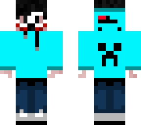 jeff the killer with skeppy craft face hoodie!