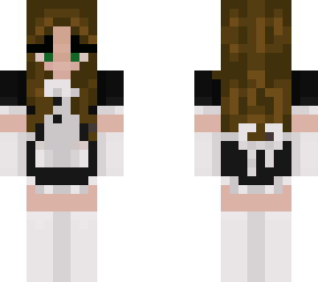 me in a maid dress