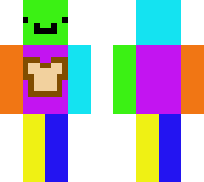 neon bread guy