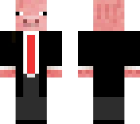 pig in a suit
