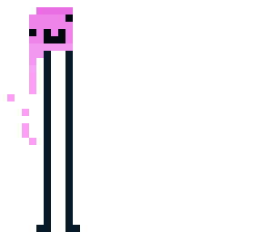pink long legs