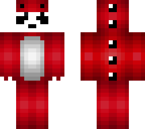 red dino panda