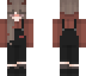 red overalls