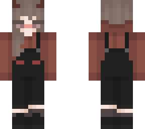 red overalls