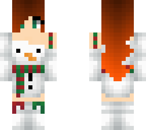 redhead snowgirl