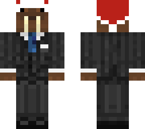 santa hat walrus