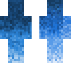 shades of blue without face