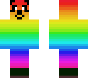 the rainbow panda