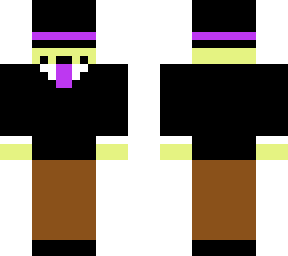 top hat purple man