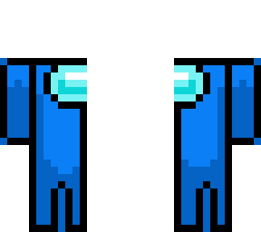 among us 3d (blue)