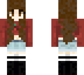 bateia main skin (shorts and red crop)