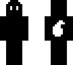 black and white wolf