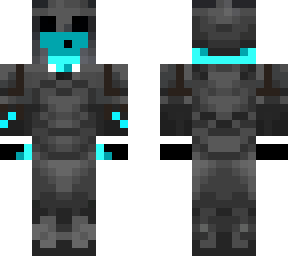 blue slime in netherite