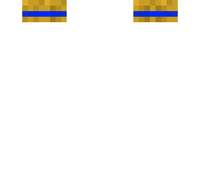 blue straw hat 2 | Minecraft Skin