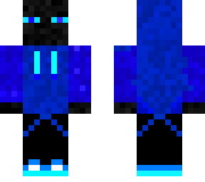 boy enderman blue