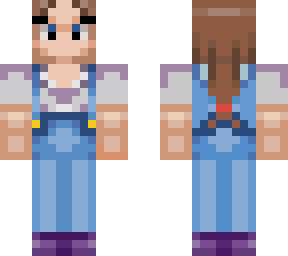 brunnet farmer girl