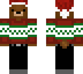 christmas bear sweater