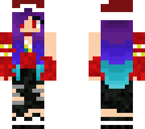 christmas dark wolf girl