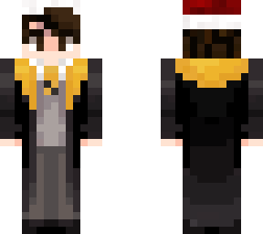 christmas hufflepuff boy