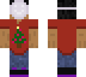 christmas sheep power with plate mask